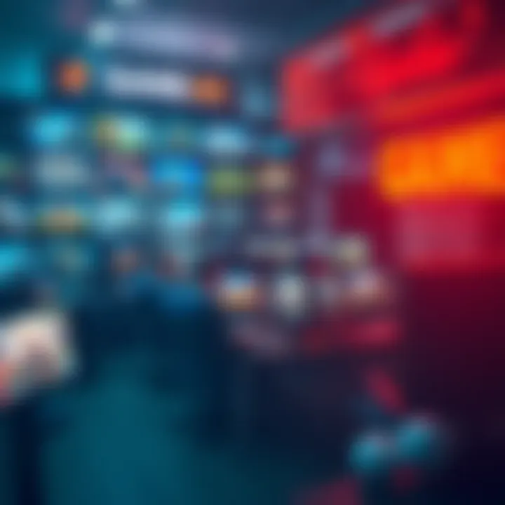 Forum Overrun by Game Ads A forum screenshot showing multiple game advertisements cluttering the page, with few genuine discussions visible.