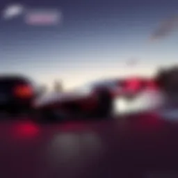 Forza Horizon 2 Developer Build Screenshot of the leaked developer build of Forza Horizon 2 showcasing new features and updated gameplay elements