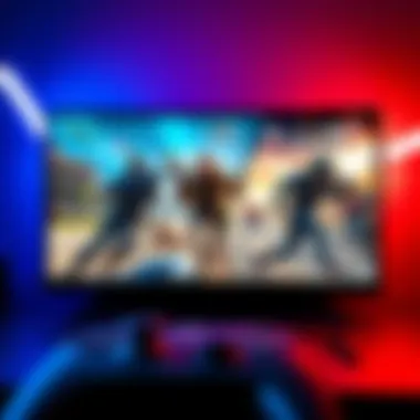 A collection of popular FPS and arcade shooter games on a console screen, featuring vibrant graphics and action-packed gameplay.