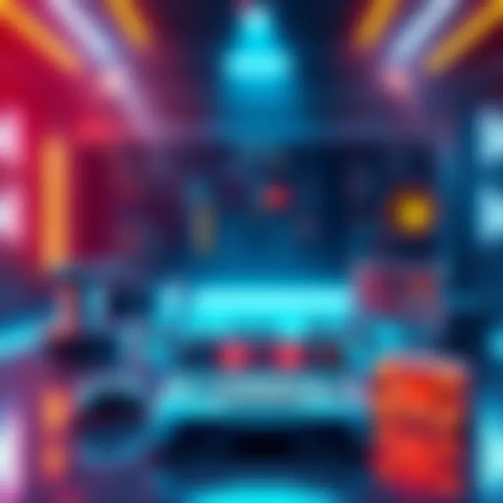 A collection of essential mods displayed around a futuristic frame, showcasing upgrades for enhanced gameplay.