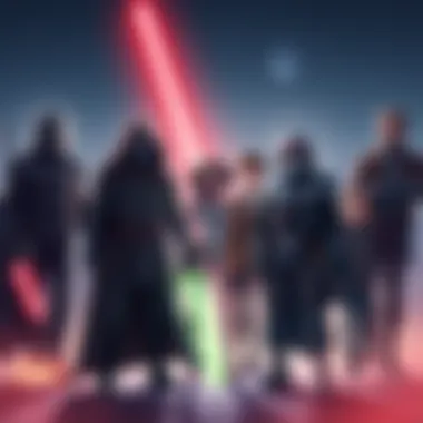 Key Characters in Franchise Future Illustration of various important characters standing together, symbolizing their impact on the franchise's future narratives