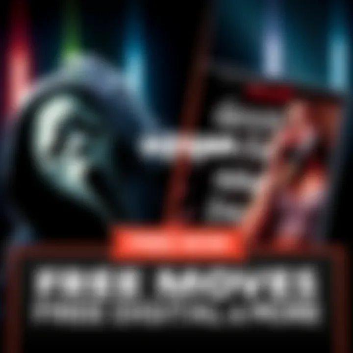 Promotional graphic featuring Scream 7 and Good Luck Have Fun Don't Die with a free offer banner