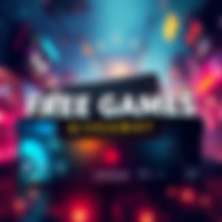 Colorful graphic showcasing free game keys for Steam and Ubisoft in a game-themed design