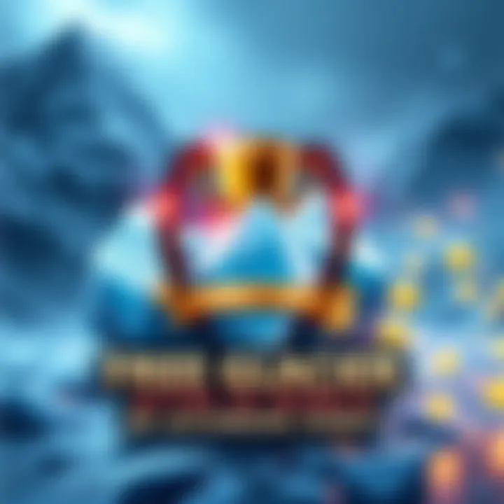 Free Glacier Reward Announcement A graphic showing a glacier with a trophy and the text indicating a free glacier reward after 50 wins in an event
