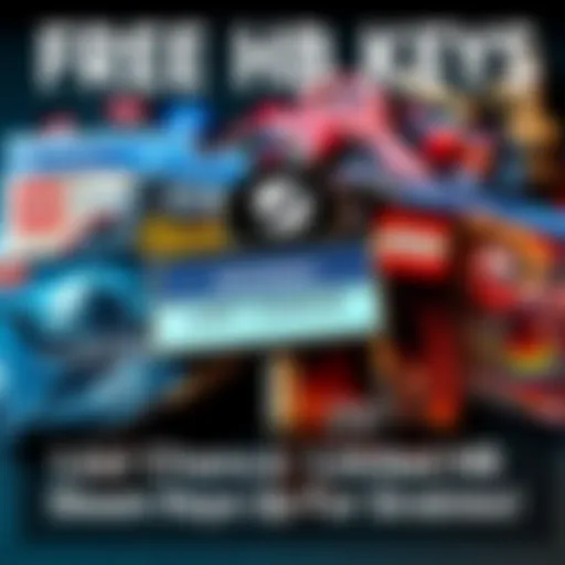 A collection of HB Steam keys for popular games like Middle-Earth: Shadow of Mordor and LEGO displayed with a warning to act fast
