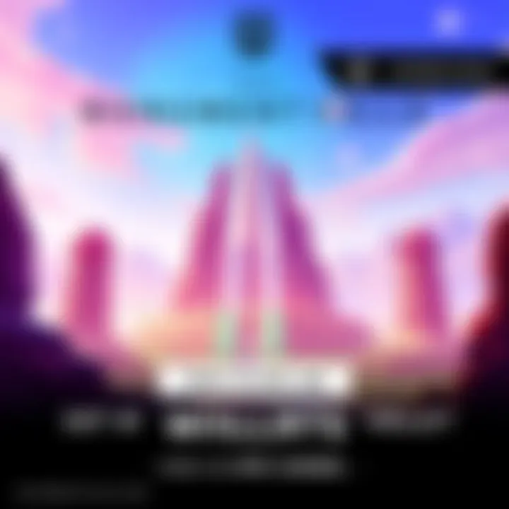 Promotional image featuring Monument Valley gameplay with colorful visuals and unique structures