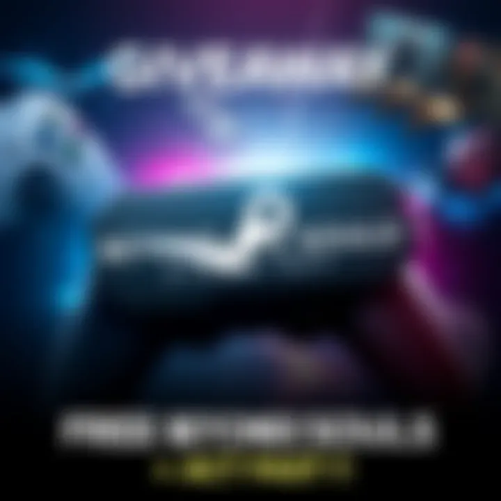 A promotional graphic showing a Steam key with the text 'Free Beyond 2 Souls Steam Key'. The background features gaming elements such as a controller and action scenes.