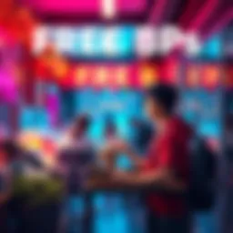 A community member offers free BPs for donations, emphasizing the need to clear space in a vibrant setting.