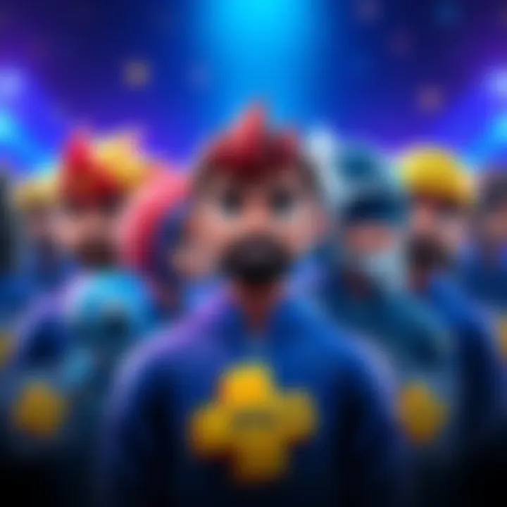 A selection of colorful PS Plus avatars available for gamers to claim, showcasing unique designs