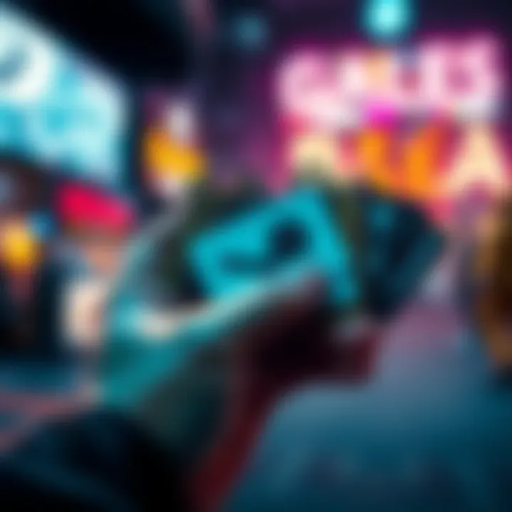 A hand holding various Steam keys for popular video games like Cardpocalypse and Survivalist