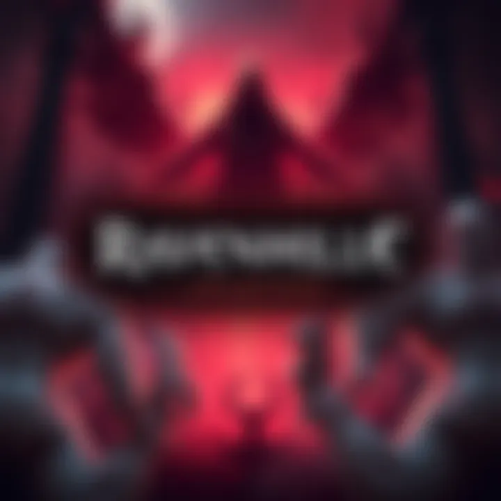 Graphic promoting free Steam keys for the horror game Ravenhille: Awakened, featuring spooky elements and game logo.