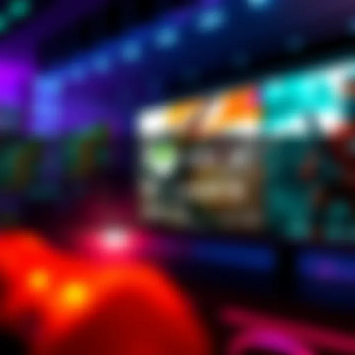 Free Xbox Game Pass Promotion A digital promotion banner showing a free month offer for Xbox PC Game Pass, featuring vibrant colors and gaming graphics.