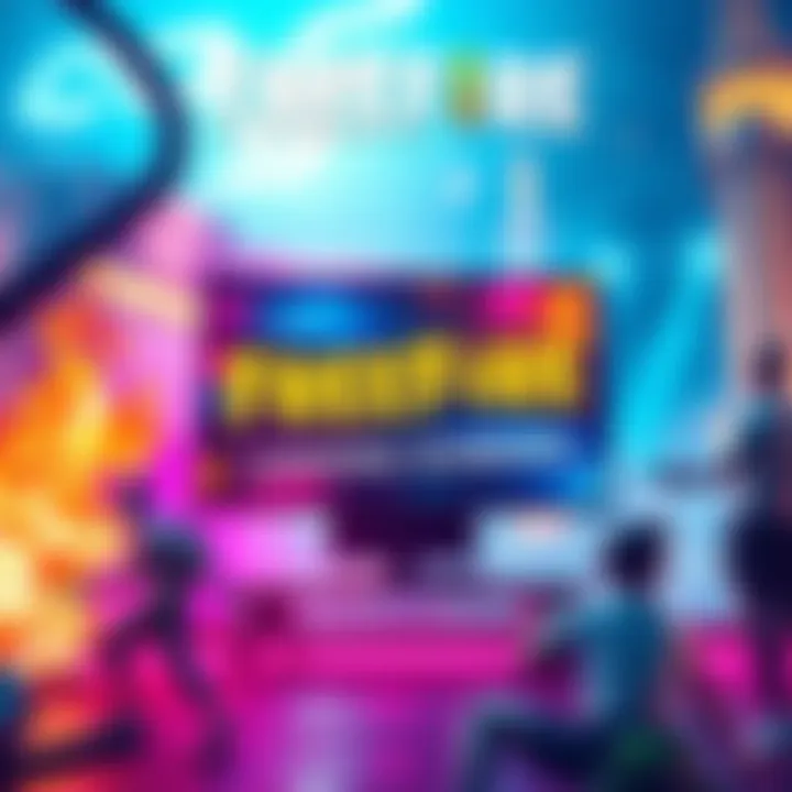 Freefire-Inspired Loading Screen A colorful loading screen design featuring vibrant graphics and elements similar to Freefire style, showcasing gaming aesthetics.