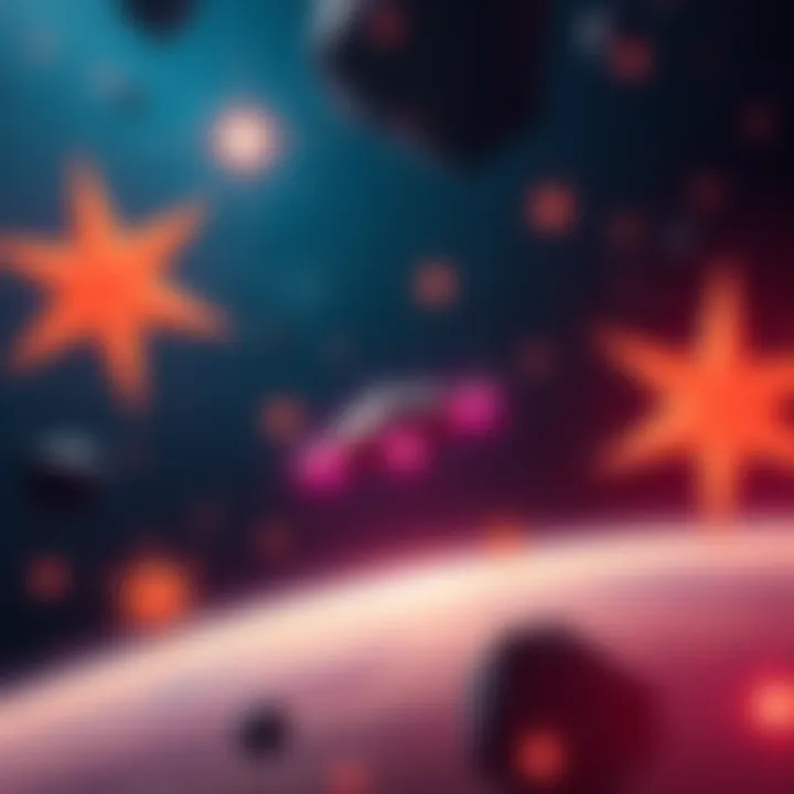 Freelancer Game Teaser A digital artwork showing a space scene with a spaceship soaring among stars, hinting at the game Freelancer's possible return.