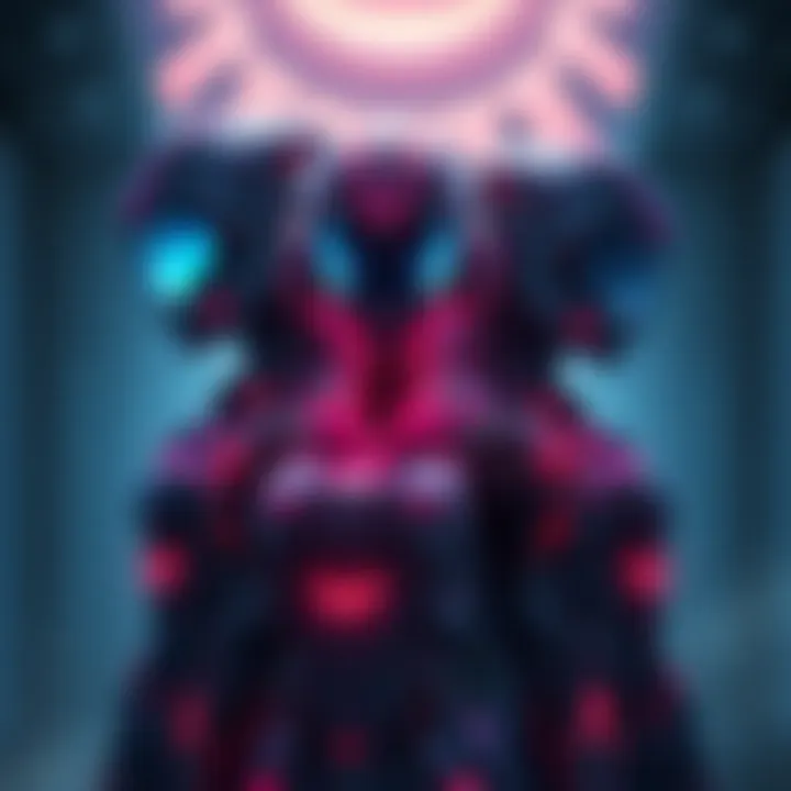 Illustration of Delta, Gamma, and Theta Sigma as A.I characters from Freelancer Saga