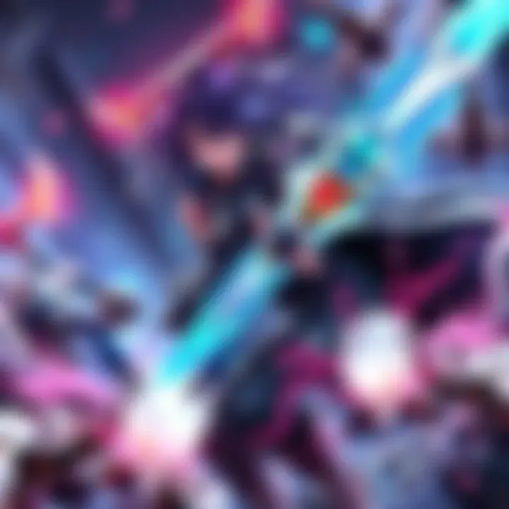 Hero Freja attacking enemies with powerful combos using left and right clicks