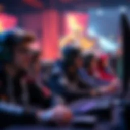 French Players in Gaming Group of French gamers facing online hostility in a gaming setting.