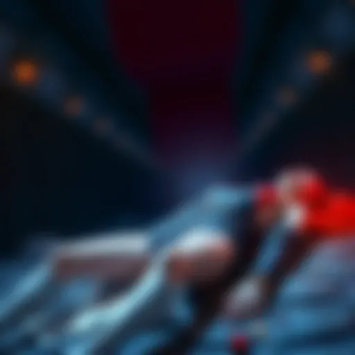 Melina stands over Frenzy Yura's body, highlighting a key moment in the alternate quest ending.