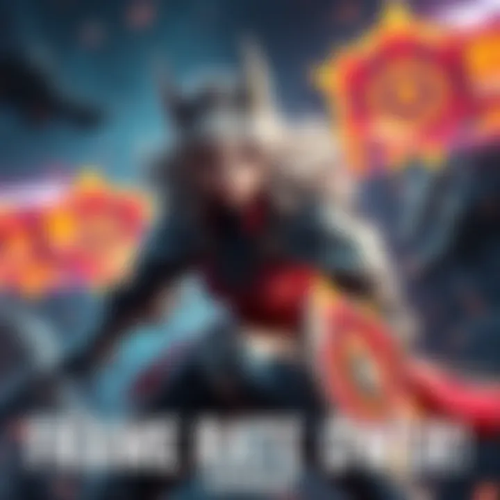 Freyna causing frame rate drops during gameplay with a dramatic visual effect