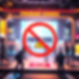 Friend Codes Disabled in STW A graphic showing a crossed-out friend code symbol with a warning sign, highlighting the unavailability of friend codes for newcomers in STW.