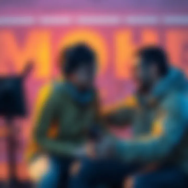 A gamer assists another player in overcoming a challenging game section related to Mohg, showing teamwork and support.