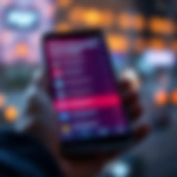 A phone screen showing multiple friend requests with robotic icons indicating bot activity