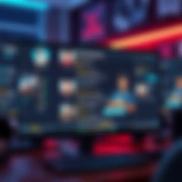 A computer screen showing multiple friend requests from unknown players in an online game.