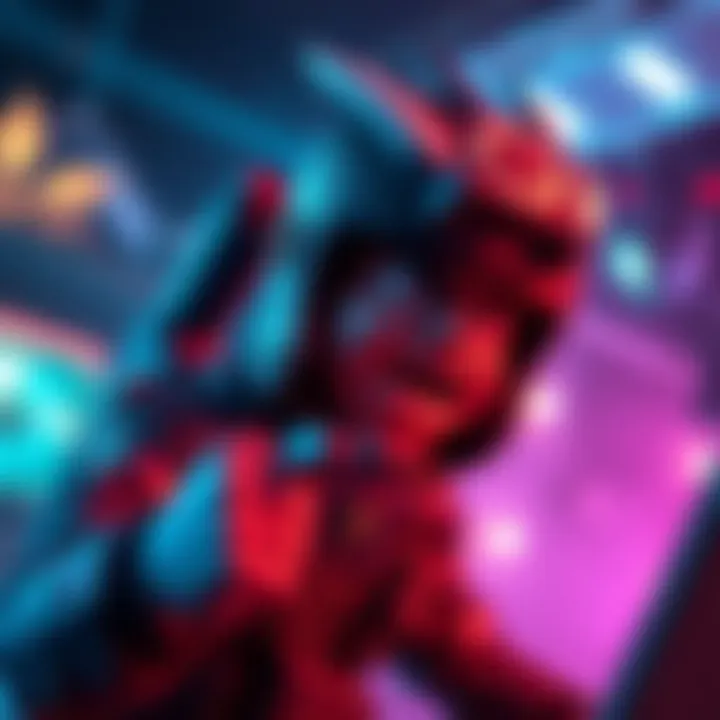 A character in a virtual game starts off friendly but suddenly shows aggression, symbolizing betrayal in online raids.