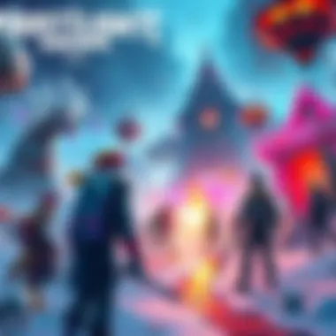 Players in a colorful fantasy world facing various challenges in FrostLight Escape by Epic Games