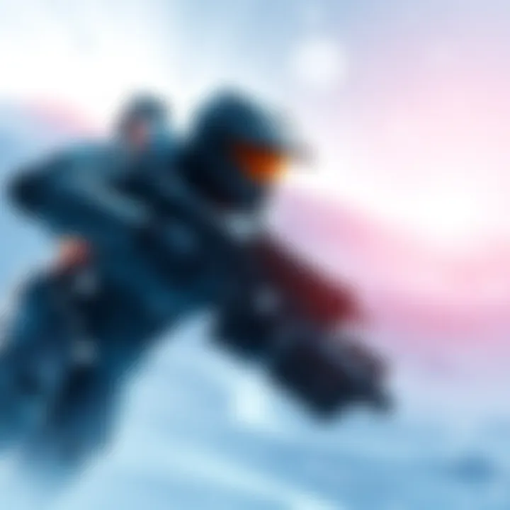 Frosty, a top Halo player, skillfully maneuvers in a competitive match, showcasing his gameplay prowess