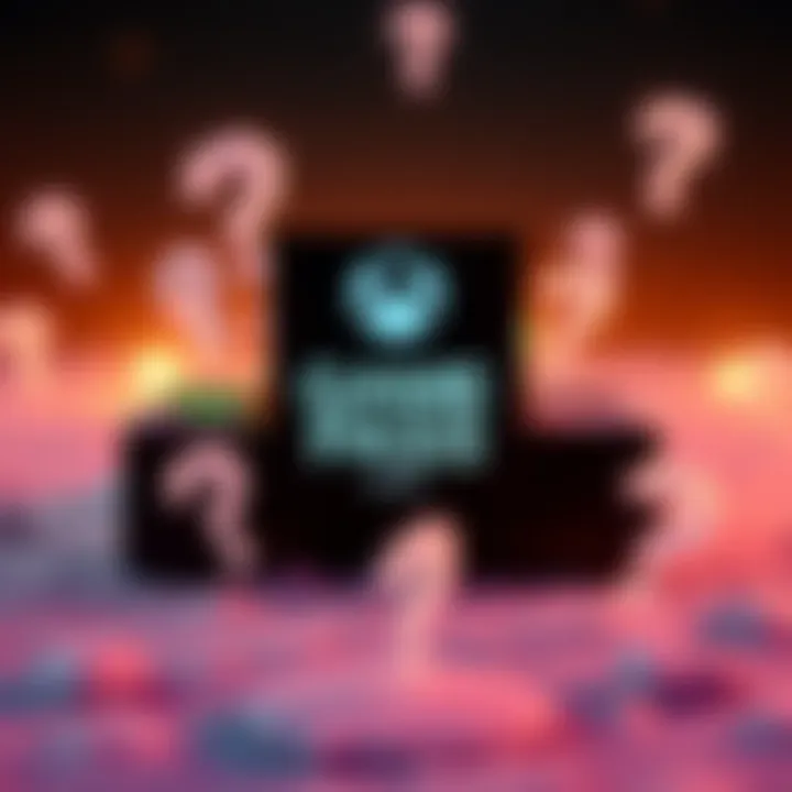 Graphic showing an Xbox console with a frozen Game Pass logo and question marks, representing uncertainty in gaming deals