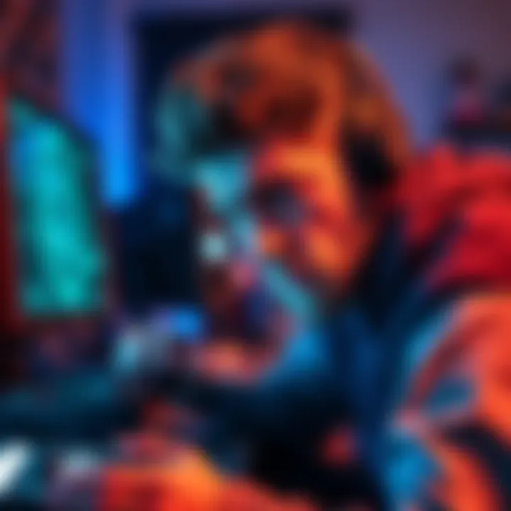 Gamer looking upset while playing Marathon on a console, showing signs of frustration due to lag and connectivity issues