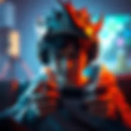 A new Tenno expressing frustration while playing a challenging quest, showing signs of stress and concentration with a game controller in hand.