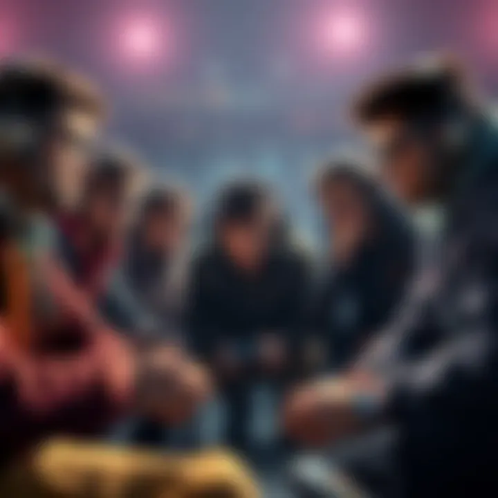 A group of gamers expressing frustration over loot distribution and teamwork issues in multiplayer games