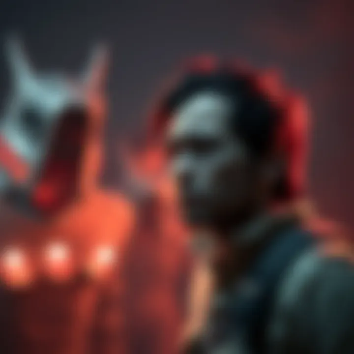 Frustrated player in DBD A player looks frustrated while playing Dead by Daylight, with new killers like Springtrap in the background.