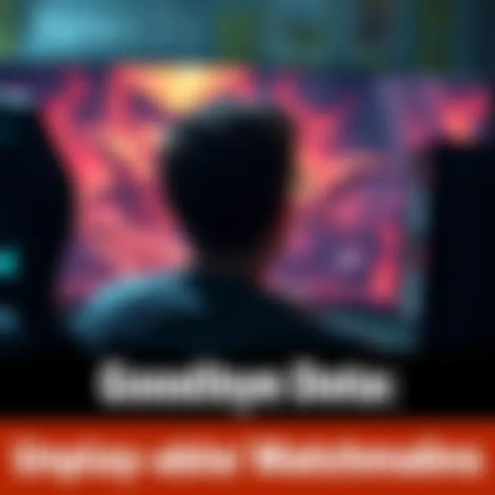 A person sitting in front of a computer, looking disappointed while playing Dota 2 with matchmaking issues on the screen.