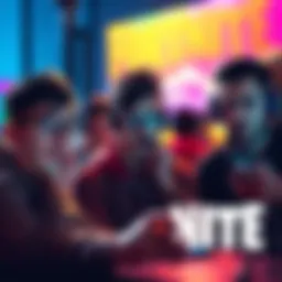 A group of Fortnite players looking disappointed while playing the game on their devices, showing signs of frustration over recent changes.