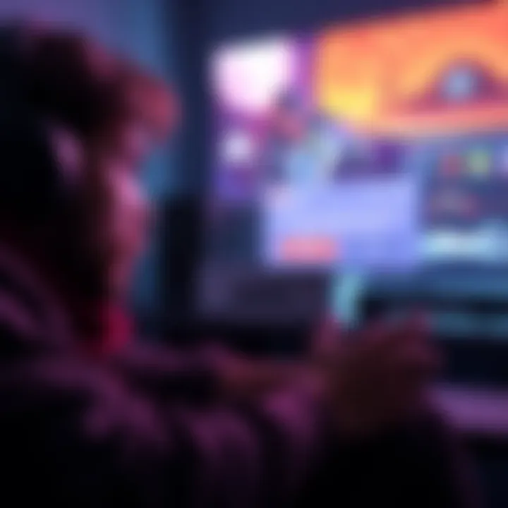 A gamer looks disappointed while playing on a console, with a pop-up message about the removal of pre-download streamed assets visible on screen.