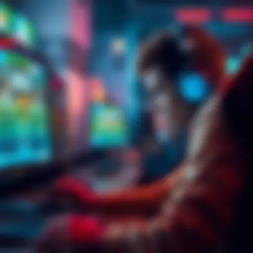 A gamer appears frustrated while looking at their computer screen during a Draft Mode match.