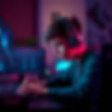 A gamer looking frustrated while using a computer with an AMD RX 9060 XT GPU, showing signs of shutdown and freezing issues.