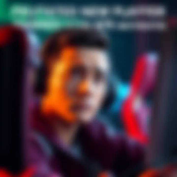 A frustrated new player looking at their screen with a disappointed expression after being banned for leaving a match due to teammates being away from the keyboard.