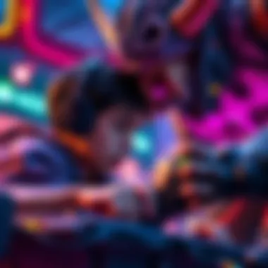 Frustrated gamer battling a boss A gamer showing frustration while facing a powerful boss with high health points in a video game.