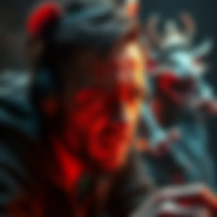 A player struggles against the Rat Queen boss in a video game, showing frustration on their face while gaming at home.