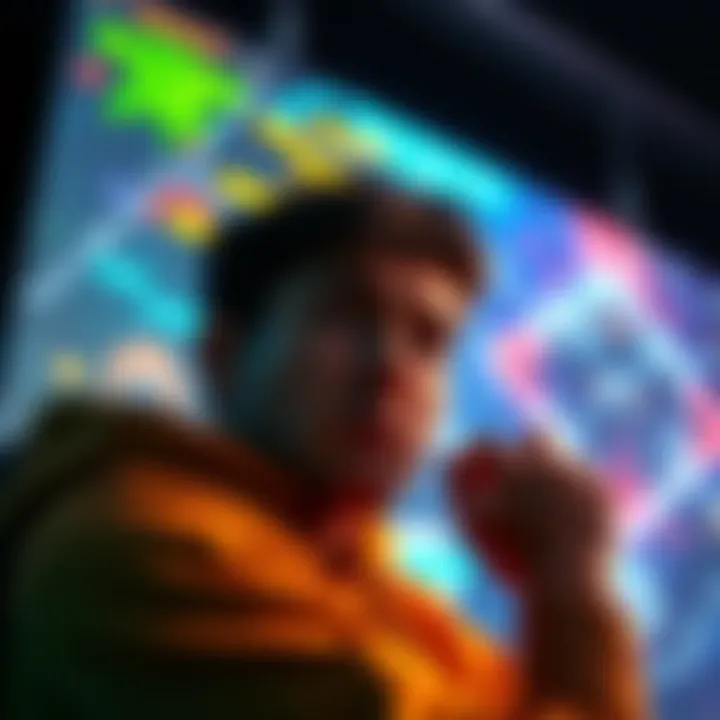 A gamer shows frustration as they look at a glitchy game screen, symbolizing ongoing issues with a popular title.