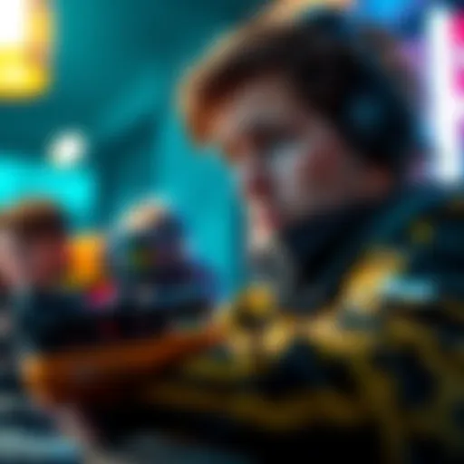 A player looking disappointed while playing a shooter game, expressing frustration over matchmaking issues in ranked mode.