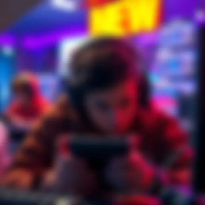 Frustrated gamer in a chat A new player looks upset while reading chat messages filled with negativity from experienced gamers.