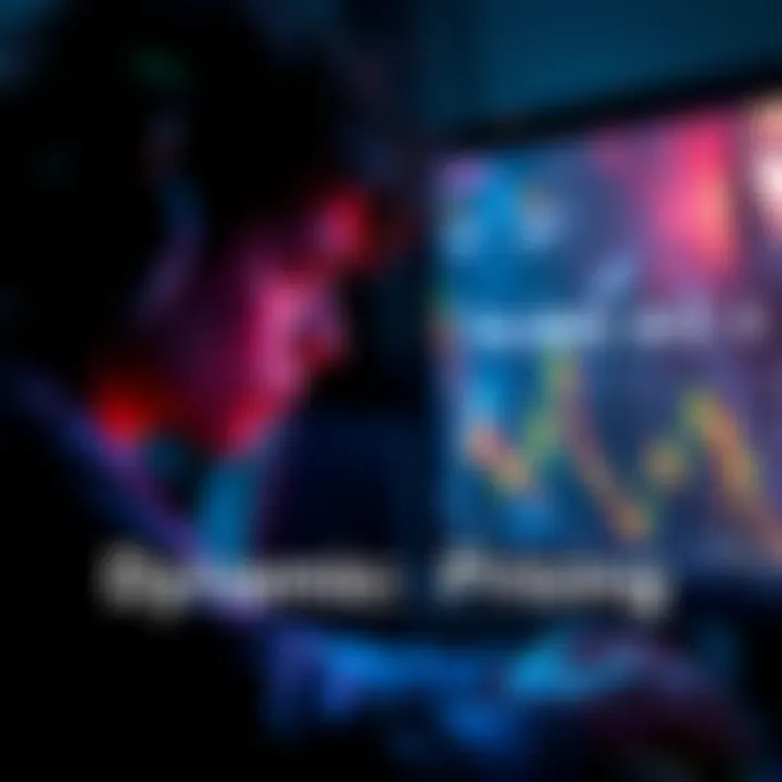 Frustrated gamer checking prices A gamer looking upset while viewing fluctuating game prices on a computer screen, with Resident Evil 4 displayed prominently.