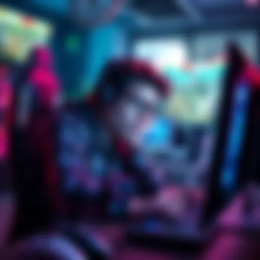 Gamer showing frustration while playing a new game on a high-end PC experiencing stuttering issues