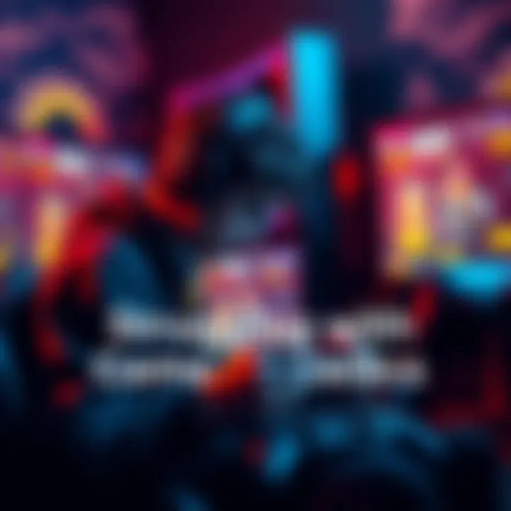 A gamer sits in front of their console looking frustrated while trying to master game mechanics, with controllers in hand and a focused expression.