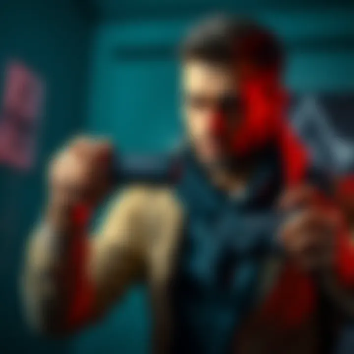 A gamer looks frustrated while holding a video game controller, expressing discomfort from sprint control mechanics.